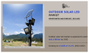 Outdoor Solar LED Market Qualitative Insights on Application & Outlook by Size, Share, Future Growth by 2032