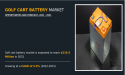 Golf Cart Battery Market: Rising Demand for Electric Golf Carts