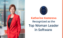 CEO of Creatio Katherine Kostereva Recognized as the Top 50 Woman Leader in Software