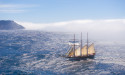  Dutch Tall Ship Oosterschelde Triumphs Over the Treacherous Waters of Cape Horn during DARWIN200 Conservation Voyage 