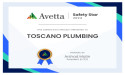 Toscano Plumbing Earns Prestigious Avetta 2024 Safety Star Recognition