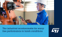 ST reveals industrial-grade accelerometer with edge AI and ultra-low power for maintenance-free smart sensing