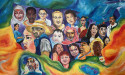 'Where Are You From?' A Painted Plea for American Compassion - Humanity; not handcuffs