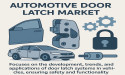 Automotive Door Latch Market Set to Surpass USD 10 Billion by 2035 Amid Growing Demand for Secure Access Systems