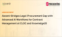 Aavenir Bridges Legal-Procurement Gap with Advanced AI Workflows for Contract Management at CLOC and Knowledge25
