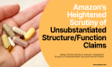 Qalitex Advises Brands on Amazon's Heightened Scrutiny of Unsubstantiated Structure/Function Claims