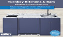Summit Turnkey Kitchens and Bars Combine Fully Assembled Cabinetry With Compatible Appliances