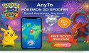 Enjoy Pokémon Go Fest Global With Anyto: Best Pokémon Go Spoofer, Now Up To 70% Off