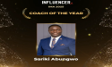  Sariki Abungwo Wins ‘Coach of the Year’ at Influencer Magazine Awards 2025 