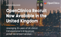  OpenClinica Recruit Now Available in the United Kingdom 