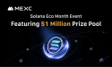 MEXC launches Solana Eco Month event featuring a $1 million prize pool