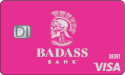  Badass Bank announces high interest checking and a new 'Pink Power' debit card 