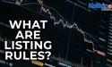 What are listing rules?
