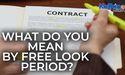 What do you mean by Free Look Period?
