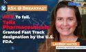  ASX to fall. Telix Pharmaceuticals granted Fast Track designation by the U.S. FDA. 