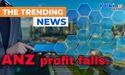  ANZ posted a 7% fall in its cash profit at $3.55 billion in its first half year. 