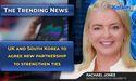  UK and South Korea to agree new partnership to strengthen ties 