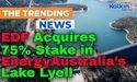  France EDF Acquires 75% Stake in EnergyAustralia’s Lake Lyell Pumped Hydro Project 