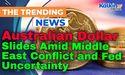  Australian Dollar Slides Amid Middle East Conflict and Fed Uncertainty 