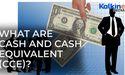  What are cash and cash equivalent CCE? 