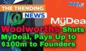  Woolworths Shuts MyDeal, Pays Up to $100m to Founders 