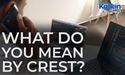  What do you mean by CREST? 