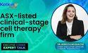  Dr  Rebecca McQualter discusses Chimeric Therapeutics' ASX  CHM cancer cell therapy advances 