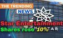 Star Entertainment shares rose 10% on Wednesday.