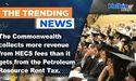  The Commonwealth collects more revenue from HECS fees 