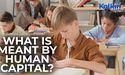 What is meant by Human Capital?