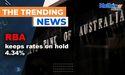 RBA keeps rates on hold 4.35%