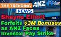 Shayne Elliott Forfeits $3M Bonuses as ANZ Faces Investor Pay Strike