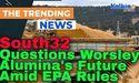 South32 Questions Worsley Alumina's Future Amid EPA Rules