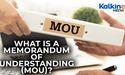  What is a Memorandum of Understanding MOU? 